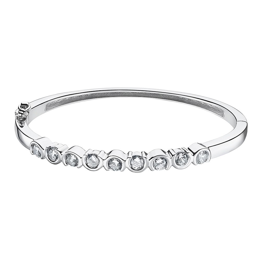 LOTUS Silver Armreif 925 Silber LP1785-2/1 Zirkonia Pure Essential JLP1785-2-1
