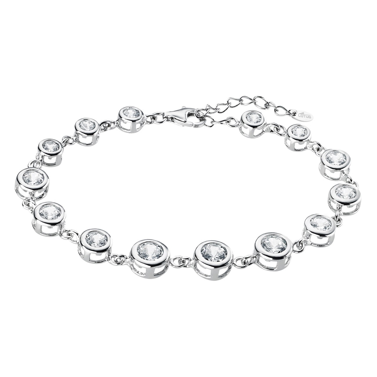 LOTUS Silver - Damen Armband Zirkonia weiß aus 925 Silber JLP1787-2-1