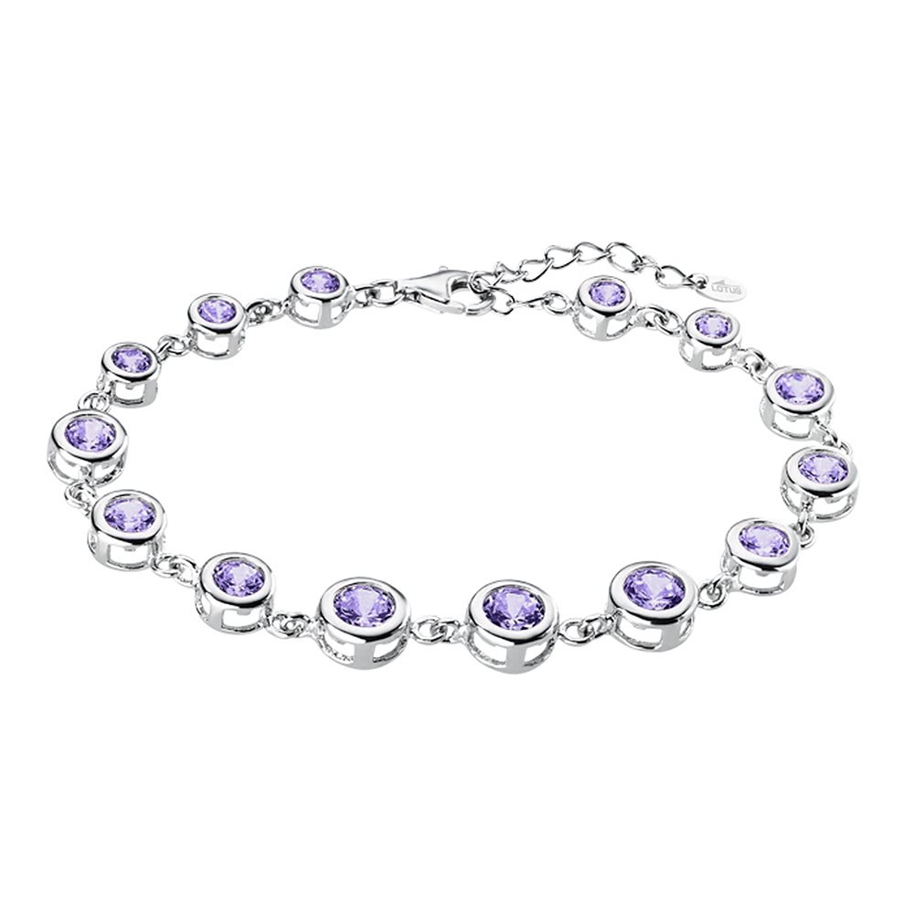 LOTUS Silver Armband Kreise 925 Silber LP1787-2/3 lila Zirkonia JLP1787-2-3