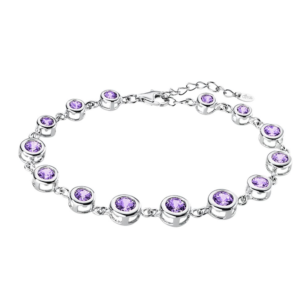 LOTUS Silver Armband Kreise 925 Silber LP1787-2/4 fuchsia Zirkonia JLP1787-2-4