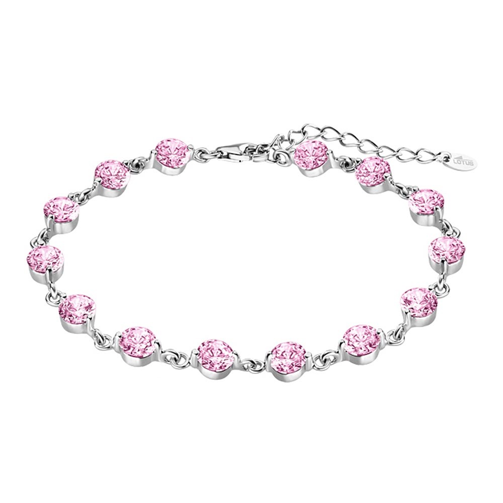 LOTUS Silver Armband Kreise 925 Silber LP1788-2/2 rosa Zirkonia JLP1788-2-2