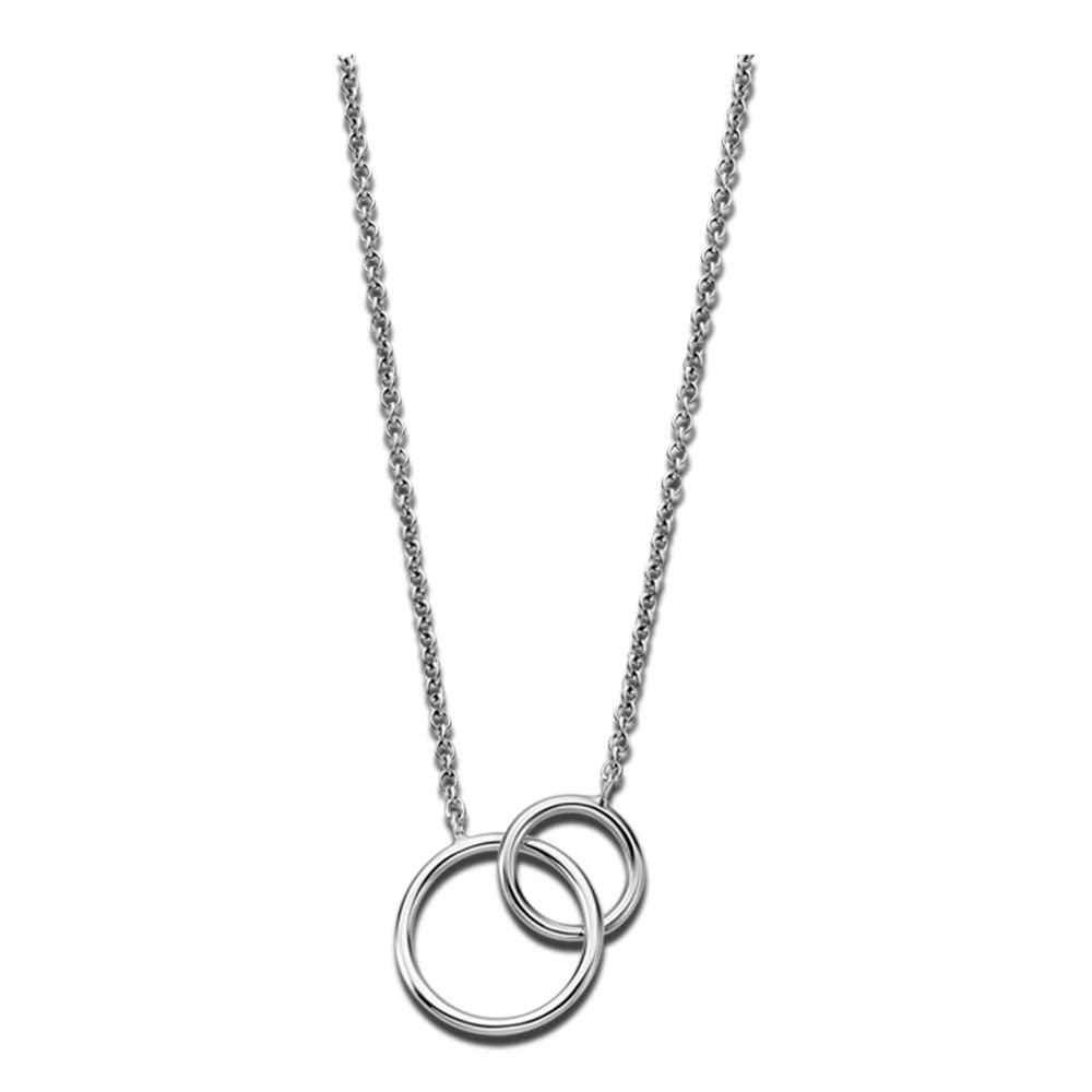 LOTUS Silver - Damen Halskette Kreise aus 925 Silber JLP1793-1-1