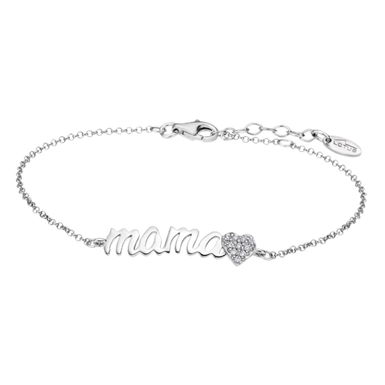 LOTUS Silver - Damen Armband mama weiß aus 925 Silber JLP1808-2-5