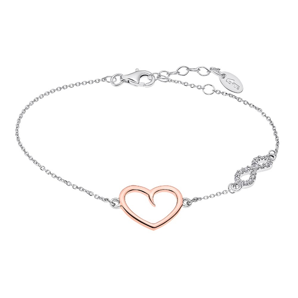 LOTUS Silver Armband Unendlich Herz SILBER LP1819-2/2 rose Zirkonia JLP1819-2-2