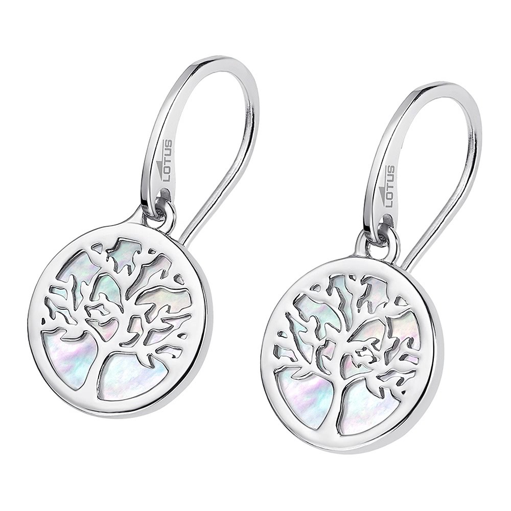 LOTUS Silver Ohrhänger Lebensbaum Kreis 925 Silber LP1821-4/2 Hidra JLP1821-4-2