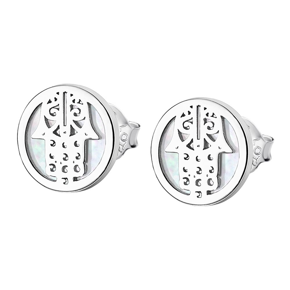 LOTUS Silver Ohrstecker Hand der Fatima 925 Silber LP1850-4/1 Mystic JLP1850-4-1