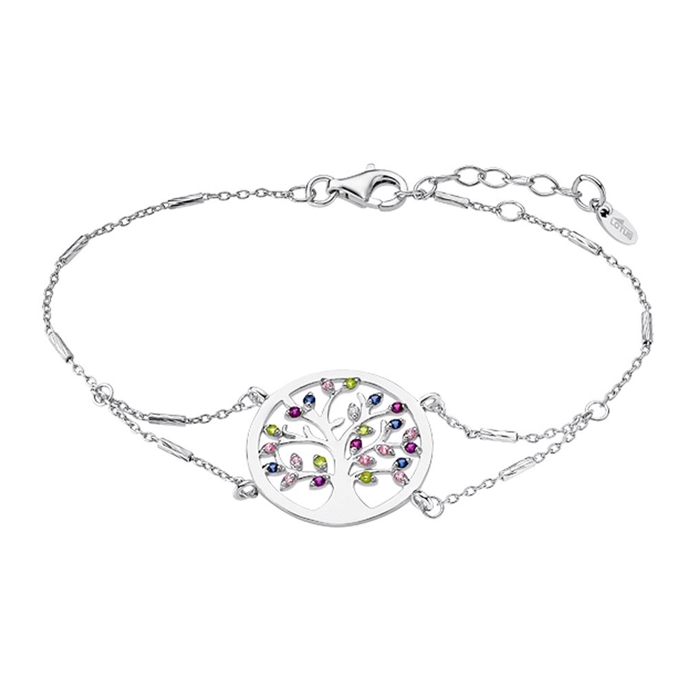LOTUS Silver Armband Lebensbaum 925 Silber LP1890-2/1 bunt Zirkonia JLP1890-2-1