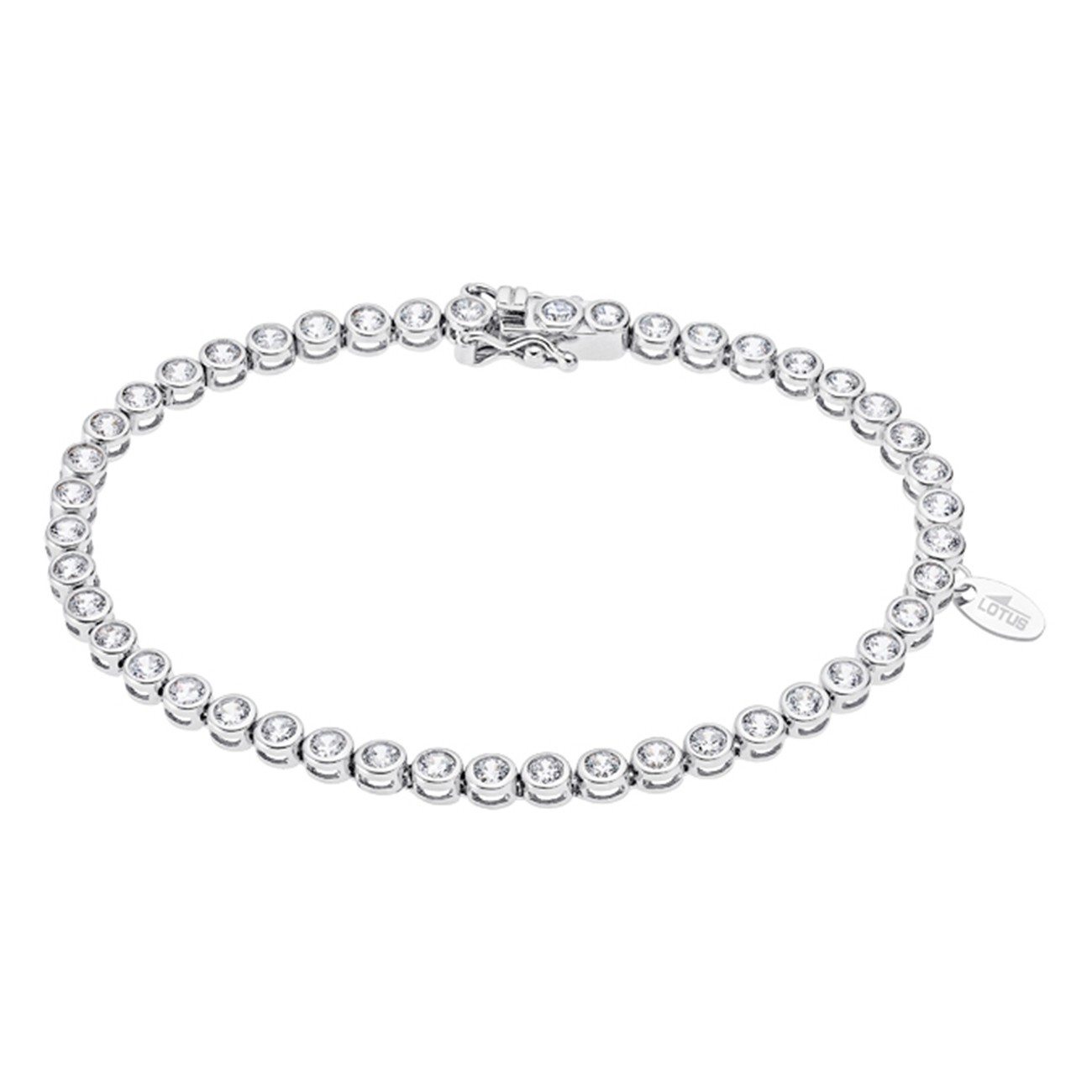 LOTUS Silver - Damen Armband Zirkonia weiß aus 925 Silber JLP1920-2-1