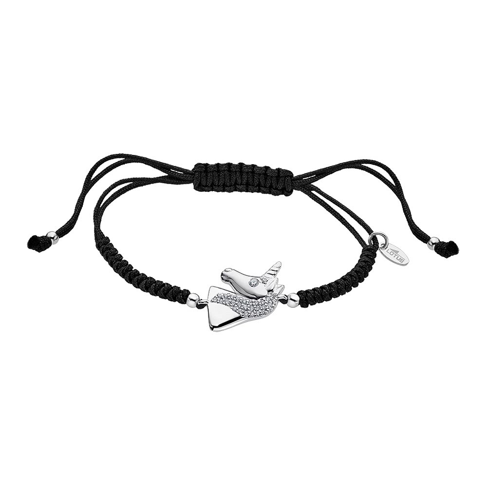 LOTUS Silver Armband Einhorn 925 Silber LP1965-2/1 schwarz Zirkonia JLP1965-2-1