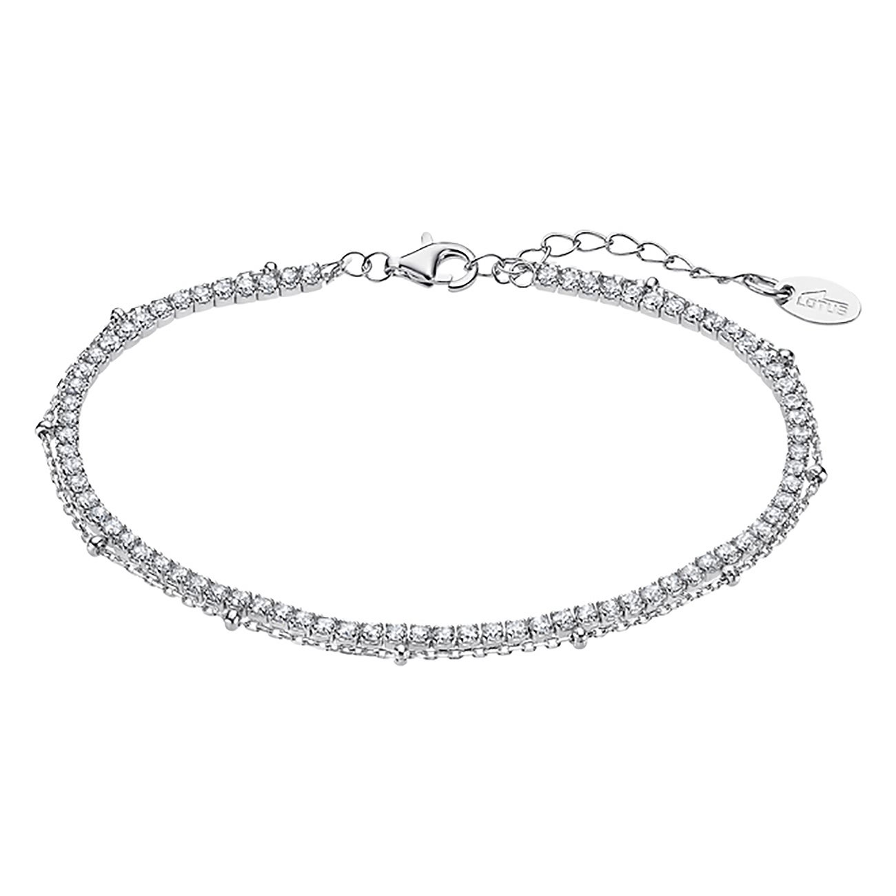 LOTUS Silver Armband Zirkoniasteine 925 Silber Pure Essential JLP3181-2-1