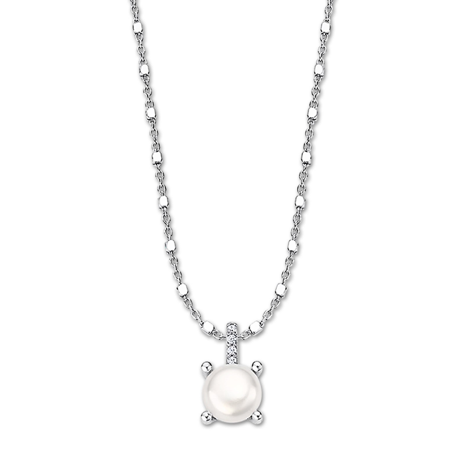 LOTUS Silver Halskette Zuchtperle 925 Silber Lotus Silver IT Girl JLP3409-1-1