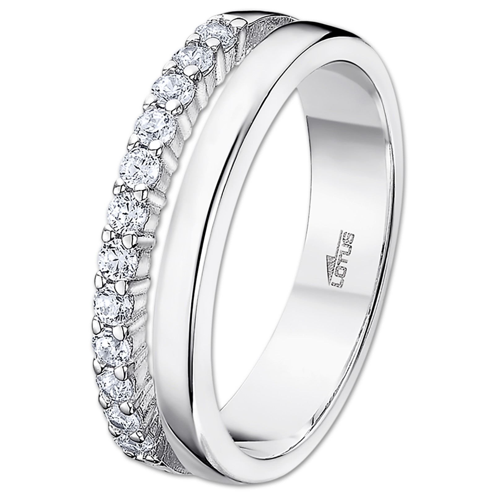 LOTUS Silver Ring 925 Silber Lotus Silver Pure Essential JLP3446-3-114