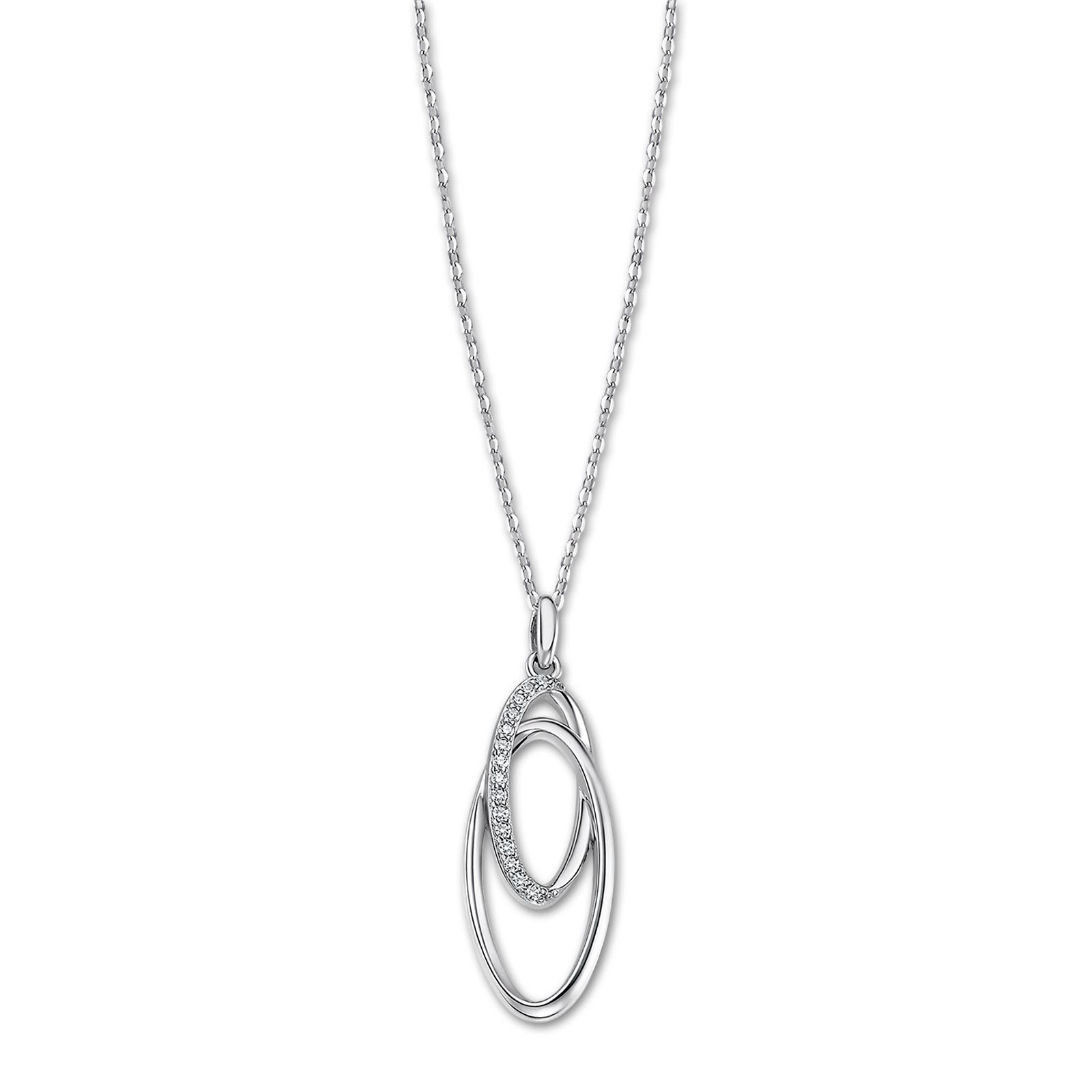 LOTUS Silver Halskette Oval 925 Silber Lotus Silver IT Girl JLP3489-1-1