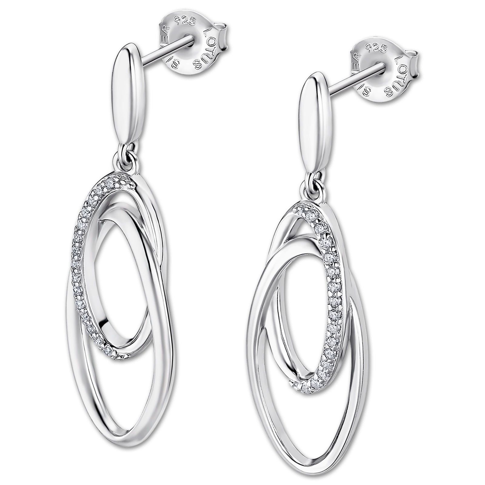 LOTUS Silver Zirkoniastein 925 Silber Lotus Silver Pure Essential JLP3489-4-1