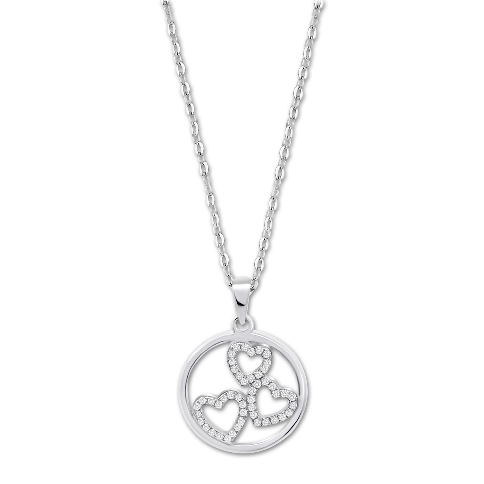 LOTUS Silver Halskette Herz 925 Silber Lotus Silver Moments JLP3593-1-1