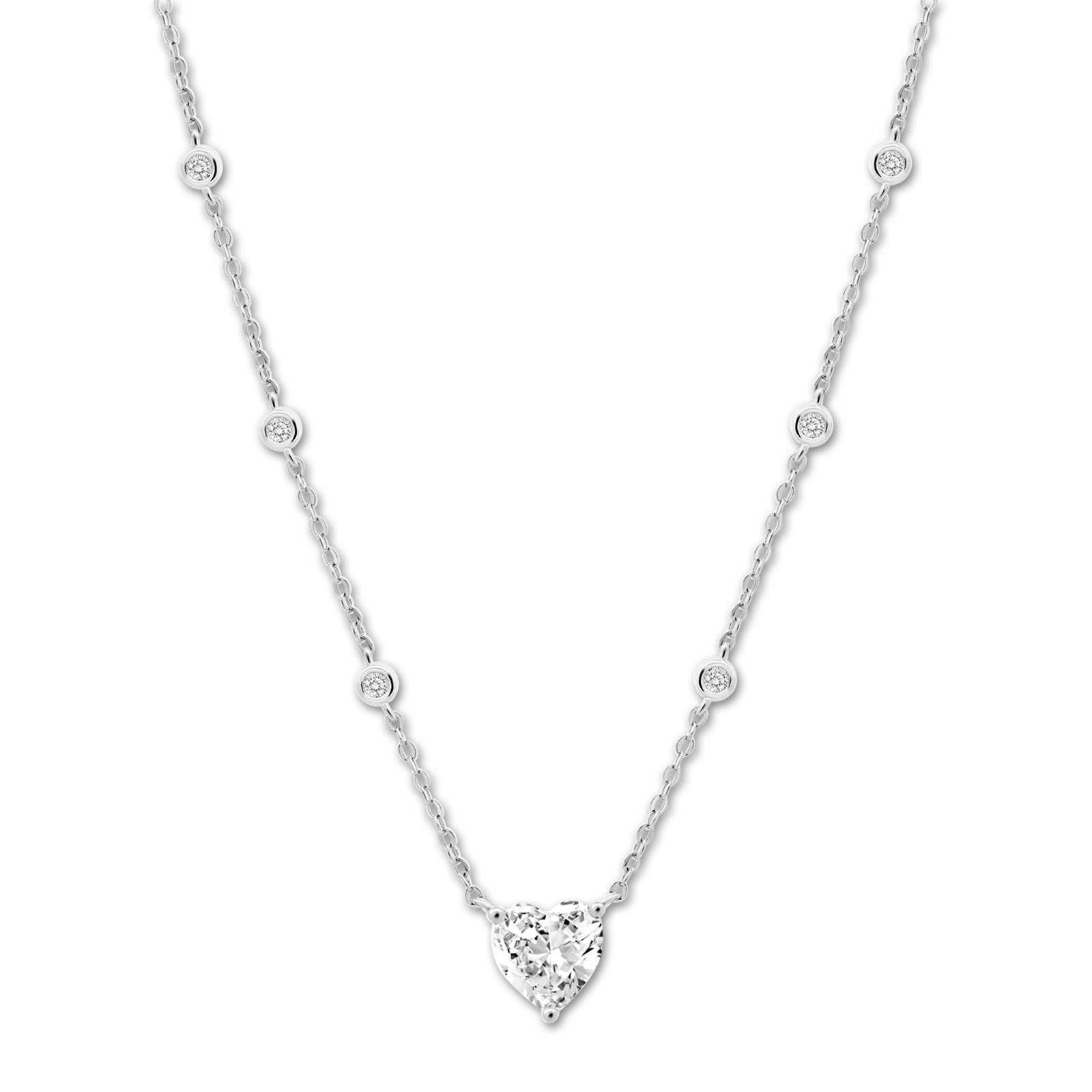 LOTUS Silver Halskette Herz 925 Silber Lotus Silver Moments JLP3648-1-1
