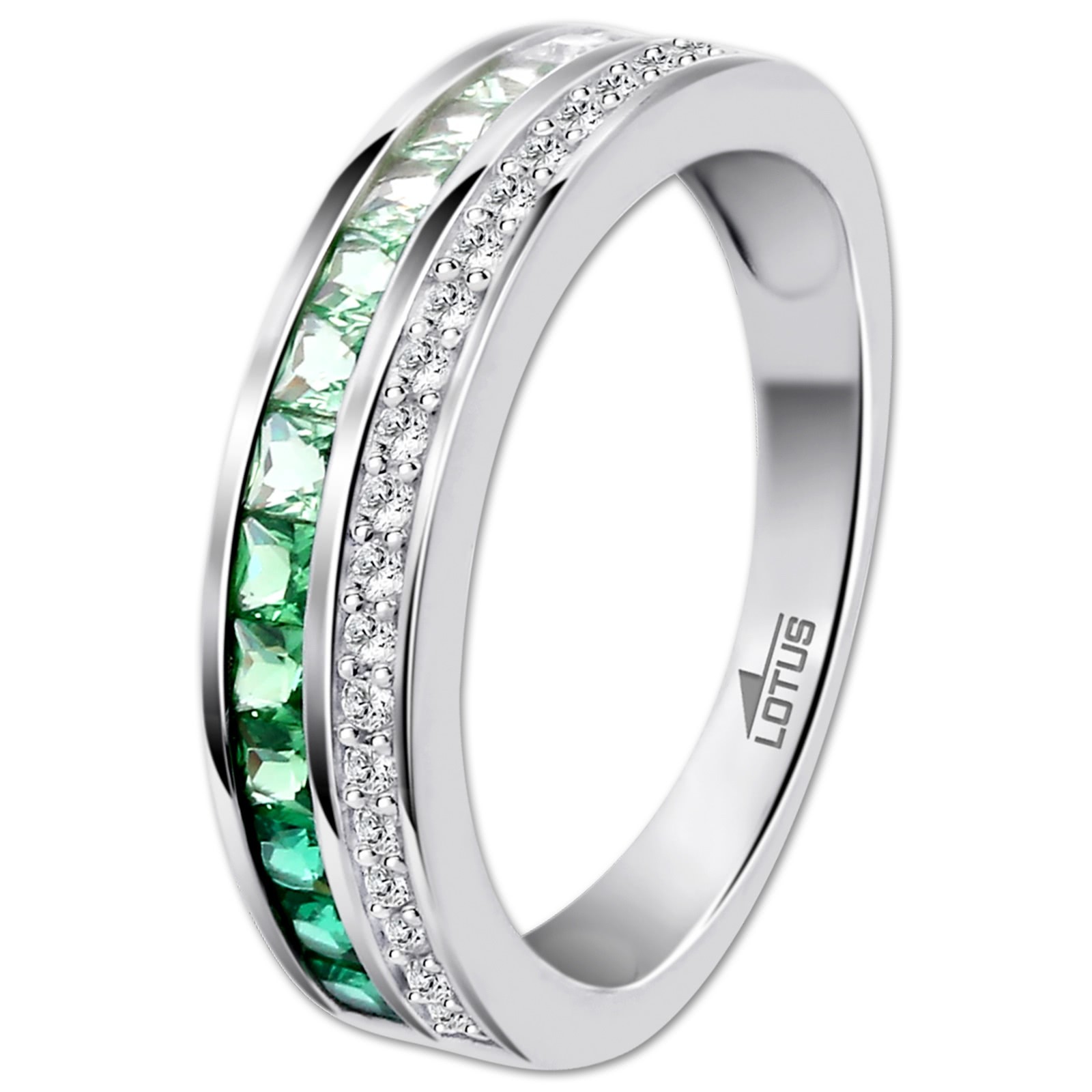 LOTUS Silver Ring Zirkoniastein 925 Silber Lotus Silver Trendy JLP3730-3-218