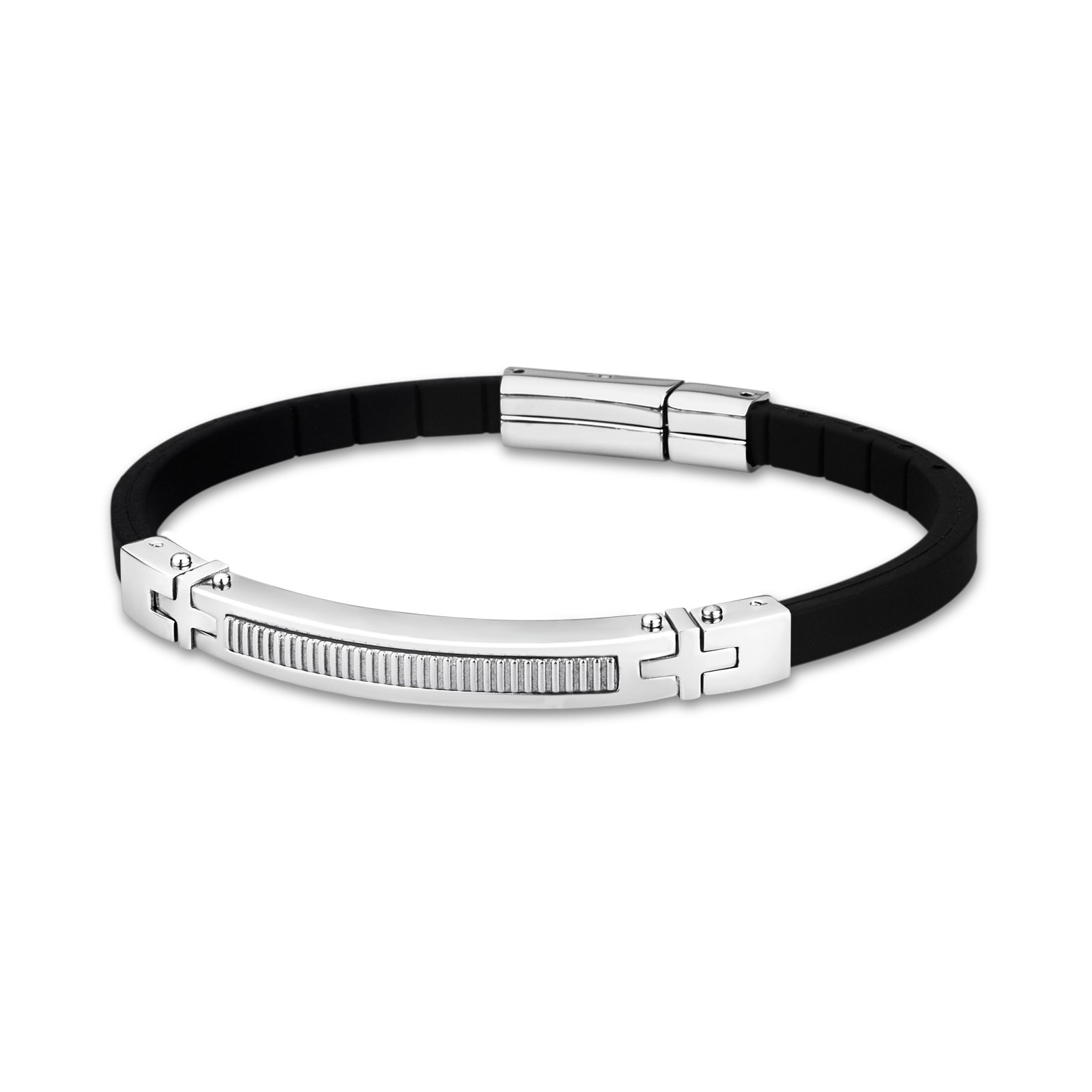 LOTUS Style Herren Armband Men Basic-Kollektion Edelstahl JLS1642-2-1