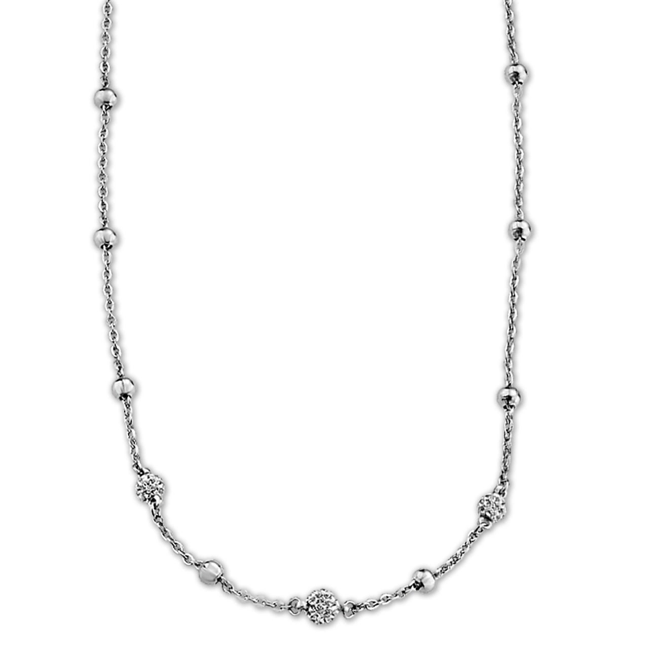 LOTUS Style Halskette Damen Edelstahl LS1763-1/1 Kugeln Schmuck JLS1763-1-1