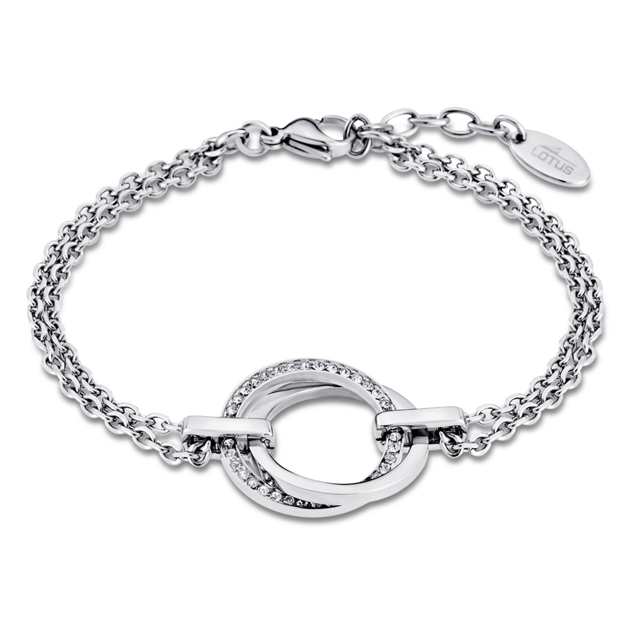 Style Armband silber JLS1780-2-1 Damen Privilege Edelstahl LS1780-2/1 LOTUS