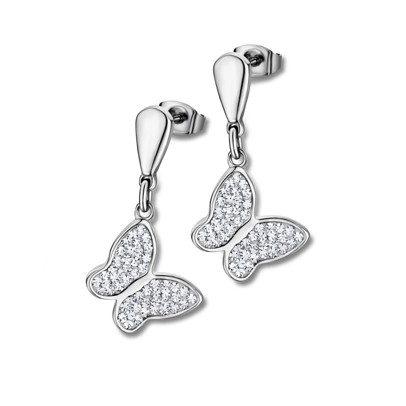 LOTUS Style Ohrringe Damen Edelstahl silber LS1782-4/1 Ohrstecker JLS1782-4-1
