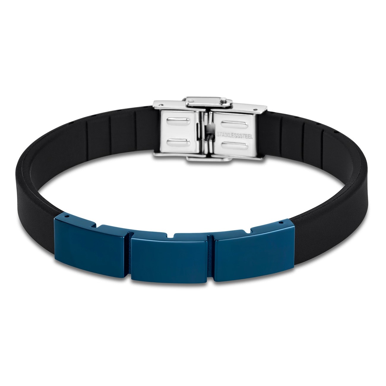 LOTUS Style Armband Herren LS1796-2/2 Edelstahl schwarz blau JLS1796-2-2