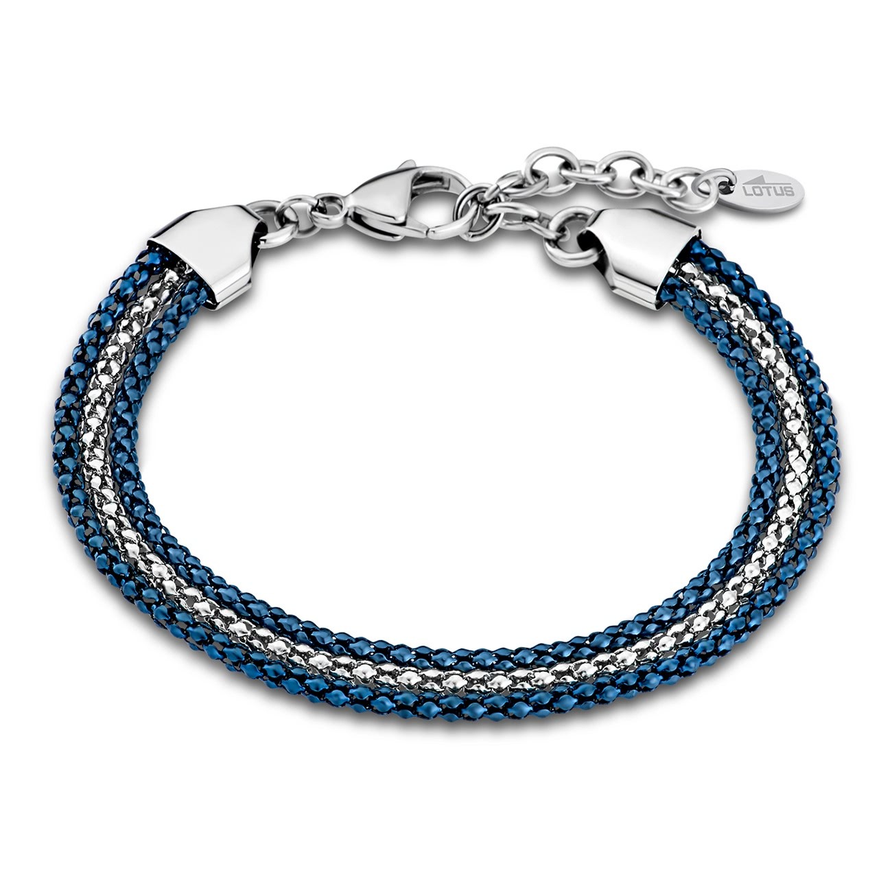 LOTUS Style Armband Damen Edelstahl silber blau LS1815-2/3 Urban JLS1815-2-3