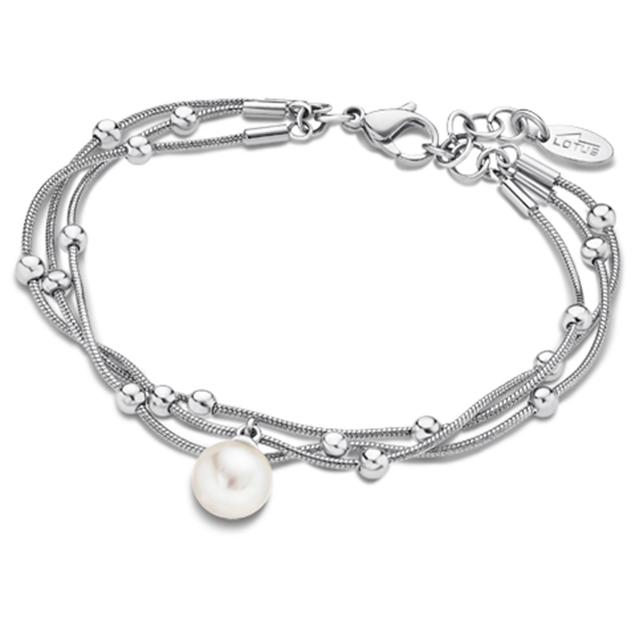 Lotus Style Armband Damen Perle silber LS1851-2/1 Privilege JLS1851-2-1