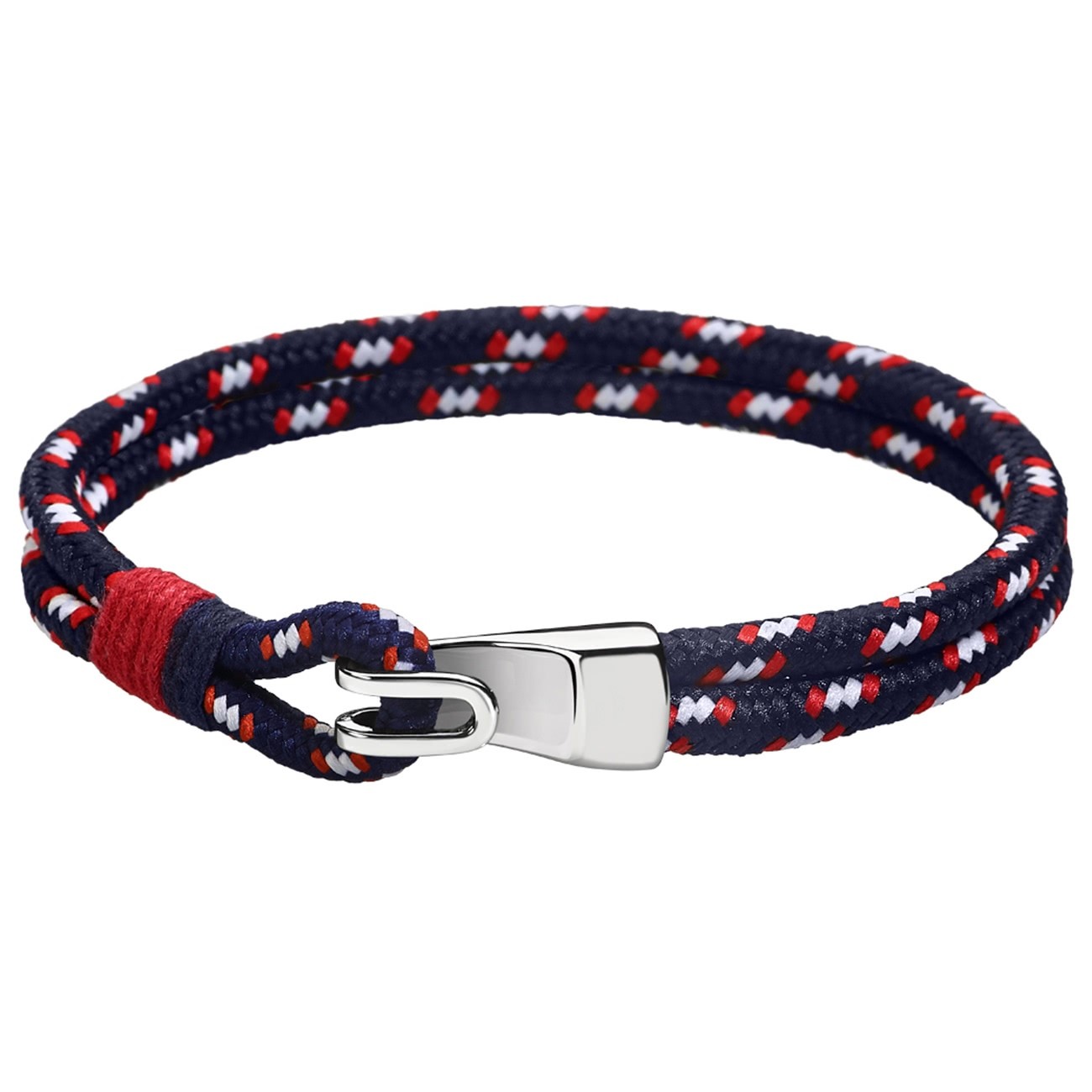 Lotus Style Armband Herren Stoff silber, blau LS1916-2/6 Urban JLS1916-2-6