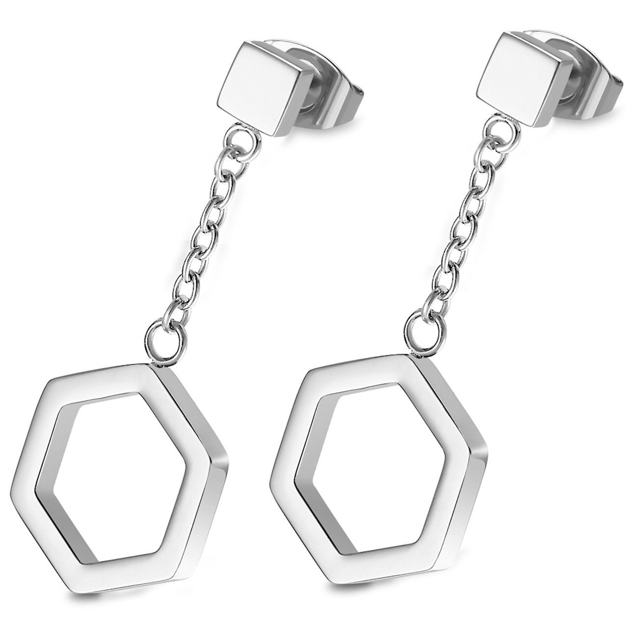 LOTUS Style Ohrstecker LS1994-4/1 Damen Edelstahl silber Urban JLS1994-4-1