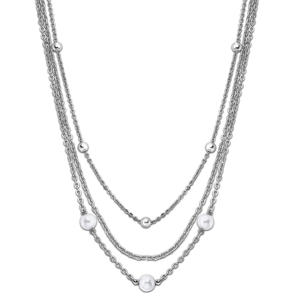 LOTUS Style Halskette LS2002-1/1 Damen Edelstahl silber Privilege JLS2002-1-1