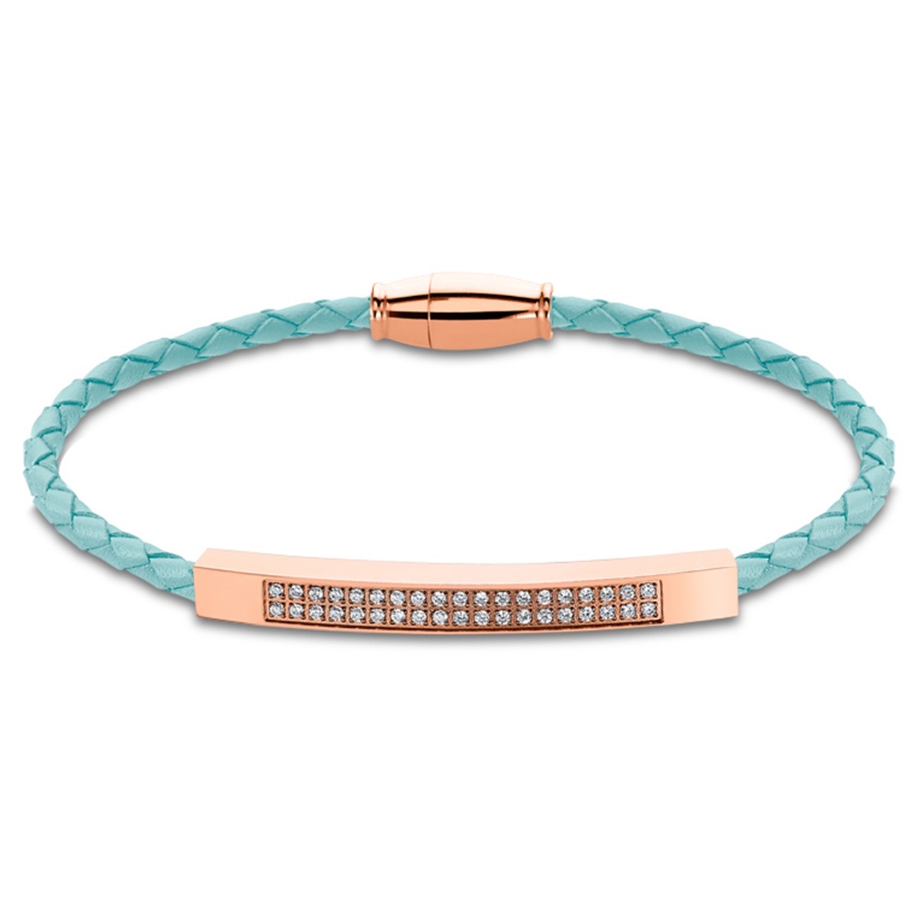 LOTUS Style Armband LS2004-2/2 Damen Leder blau rosegold Urban JLS2004-2-2