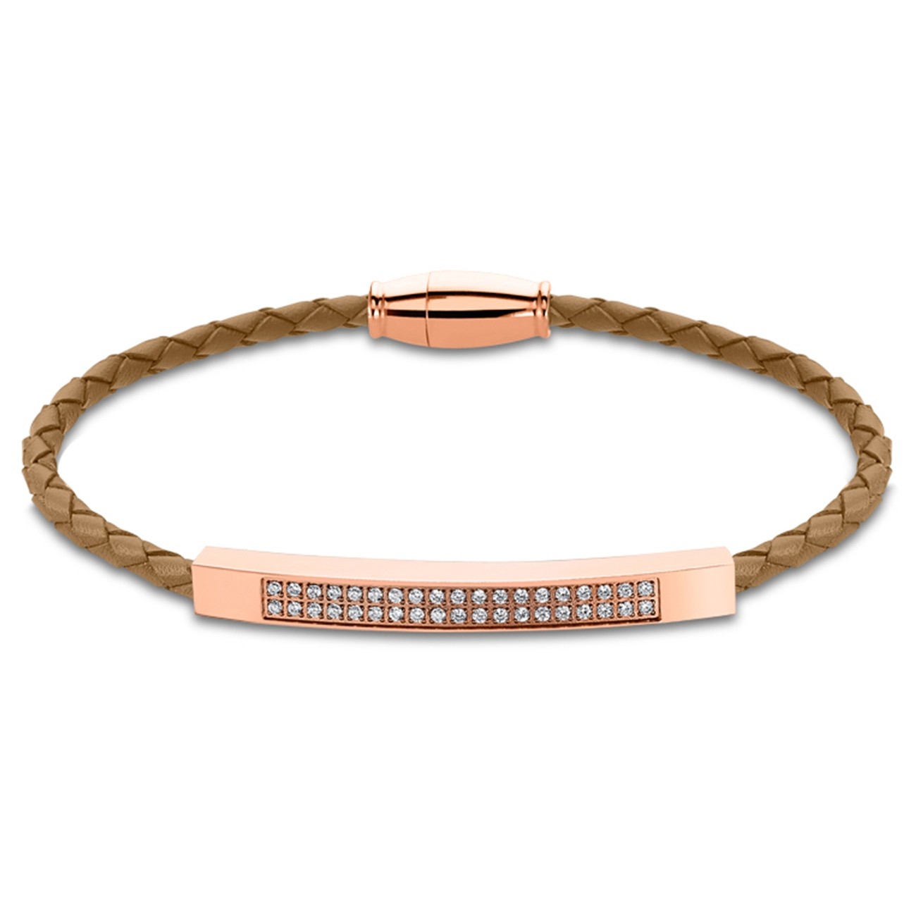 LOTUS Style Armband LS2004-2/5 Damen Leder braun rosegold Urban JLS2004-2-5