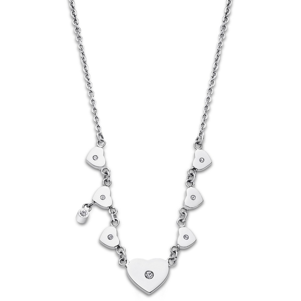 LOTUS Style Halskette LS2034-1/1 Damen Edelstahl silber Womans Heart JLS2034-1-1