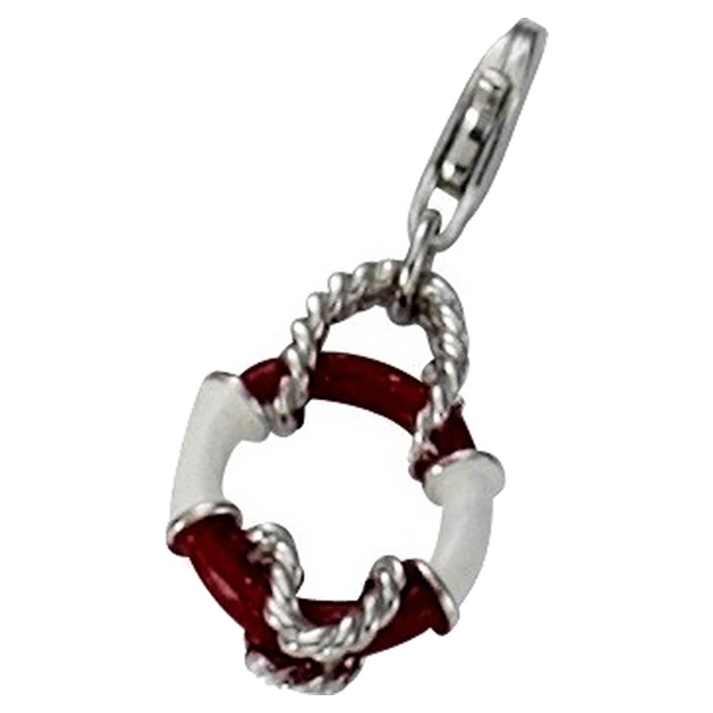 KISMA Schmuck Charms Anhänger Rettungsring Silber 925 KIC0118-005