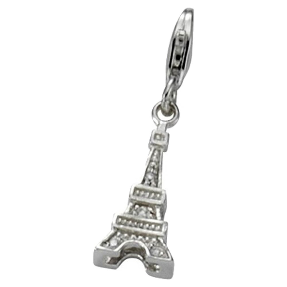 KISMA Schmuck Charms Anhänger Eiffelturm Silber 925 Charm KIC0118-012