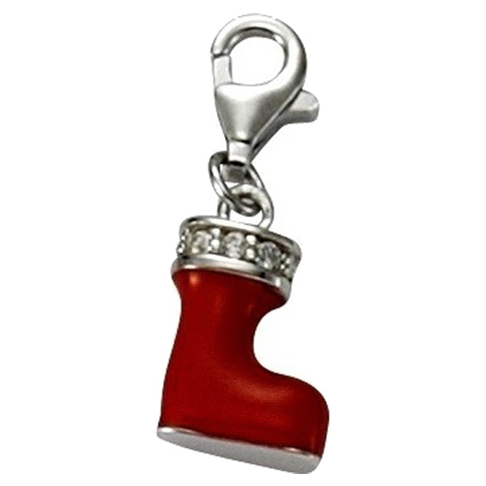 KISMA Schmuck Charms Anhänger Nikolausstiefel Silber 925 KIC0119-022