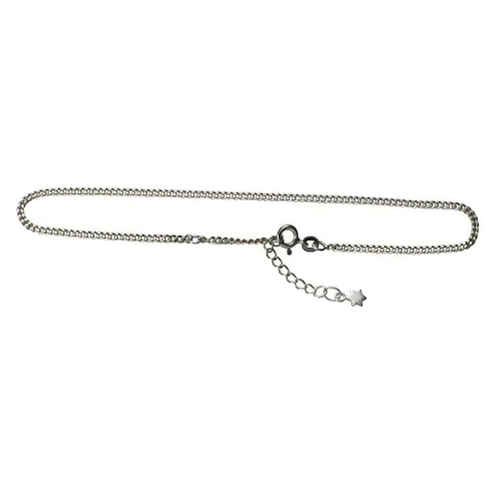 KISMA Schmuck Fusskette Stern Sterling Silber 925 Kette KIF0124-001