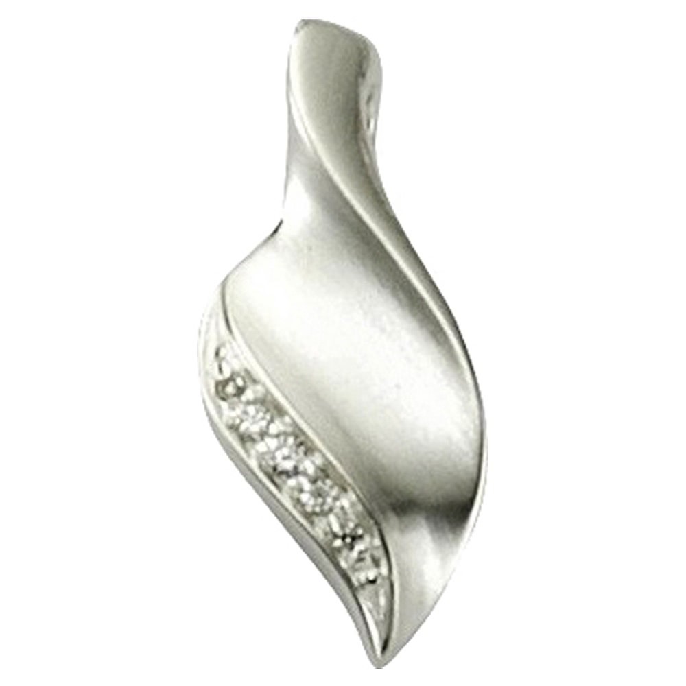 KISMA Schmuck Anhänger für Ketten weiß Sterling Silber 925 KIH0106-010