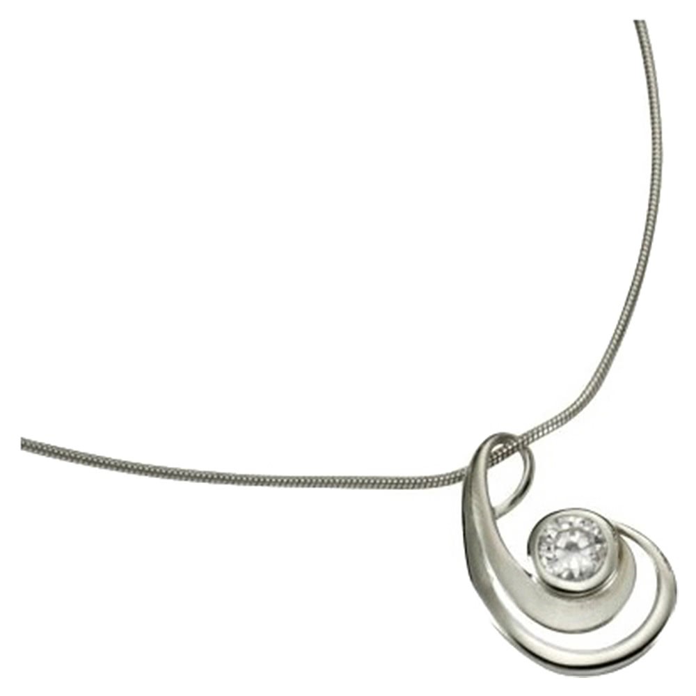 KISMA Schmuck Anhänger für Ketten weiß Sterling Silber 925 KIH0107-002