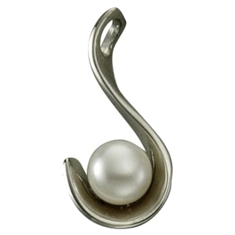 KISMA Schmuck Anhänger Perle weiß für Ketten Silber 925 KIH0114-016