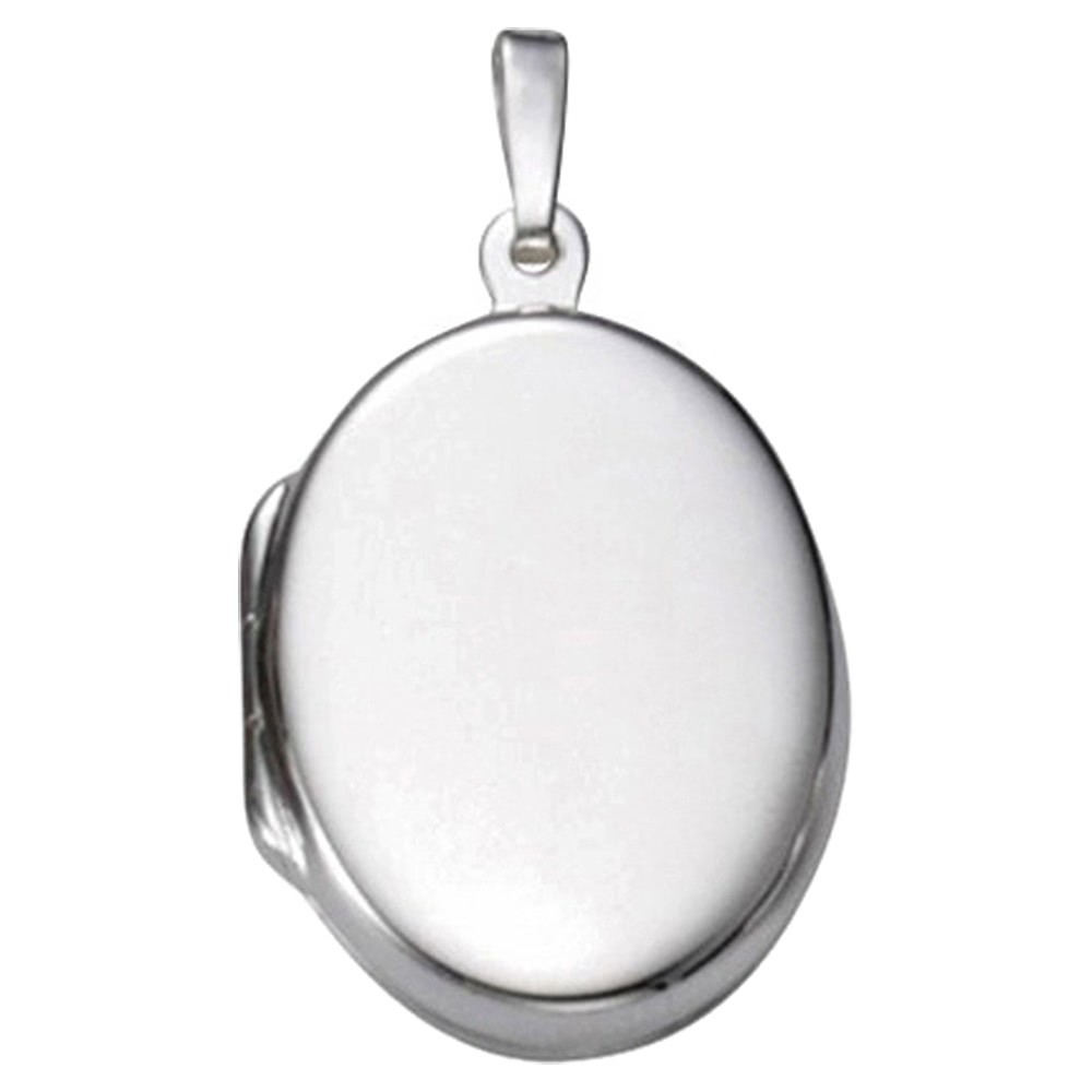 KISMA Schmuck Anhänger für Ketten oval Sterling Silber 925 KIH0120-012