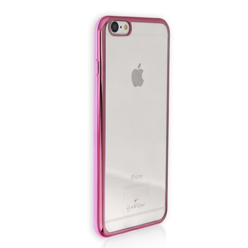 Handyhülle iPhone 6 6S pink Kunststoff Case PU Schutzhülle DrachenLeder OMG100P