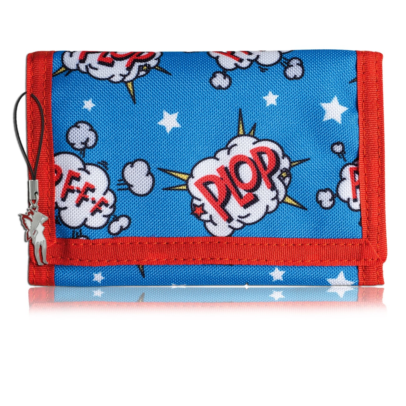 Bestway Kinder blau rot mit Comic Motiv Plop Polyester OPI100R