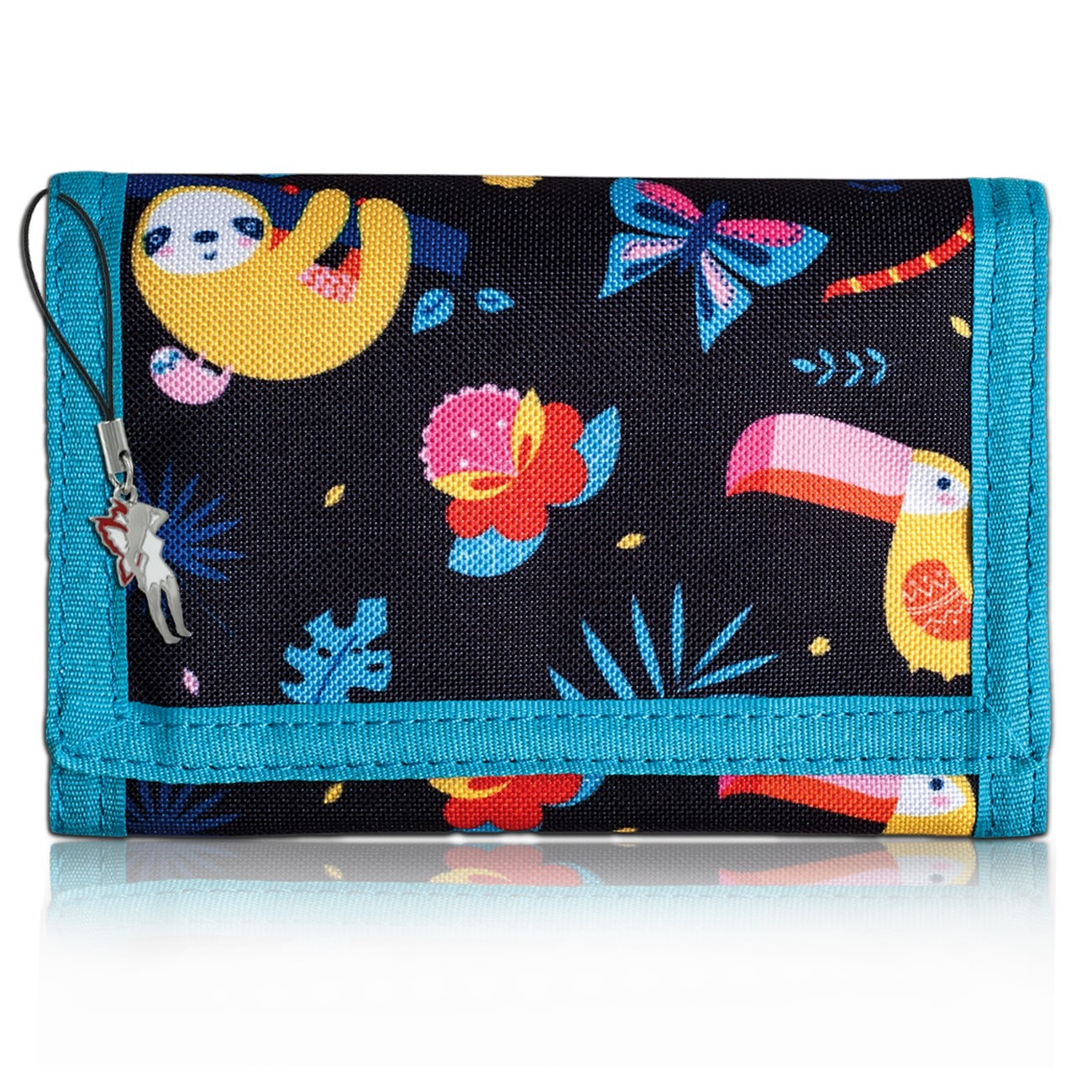 Bestway Kinder schwarz Faultier Vogel Motiv Polyester OPI100S
