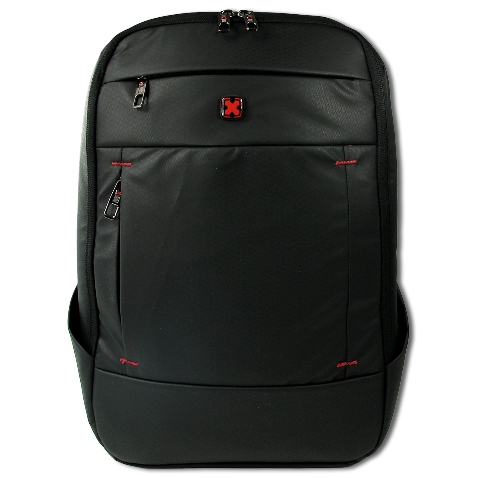 Travel N Meet Laptoprucksack, Rucksack gepolstert schwarz Herren ORD4207S