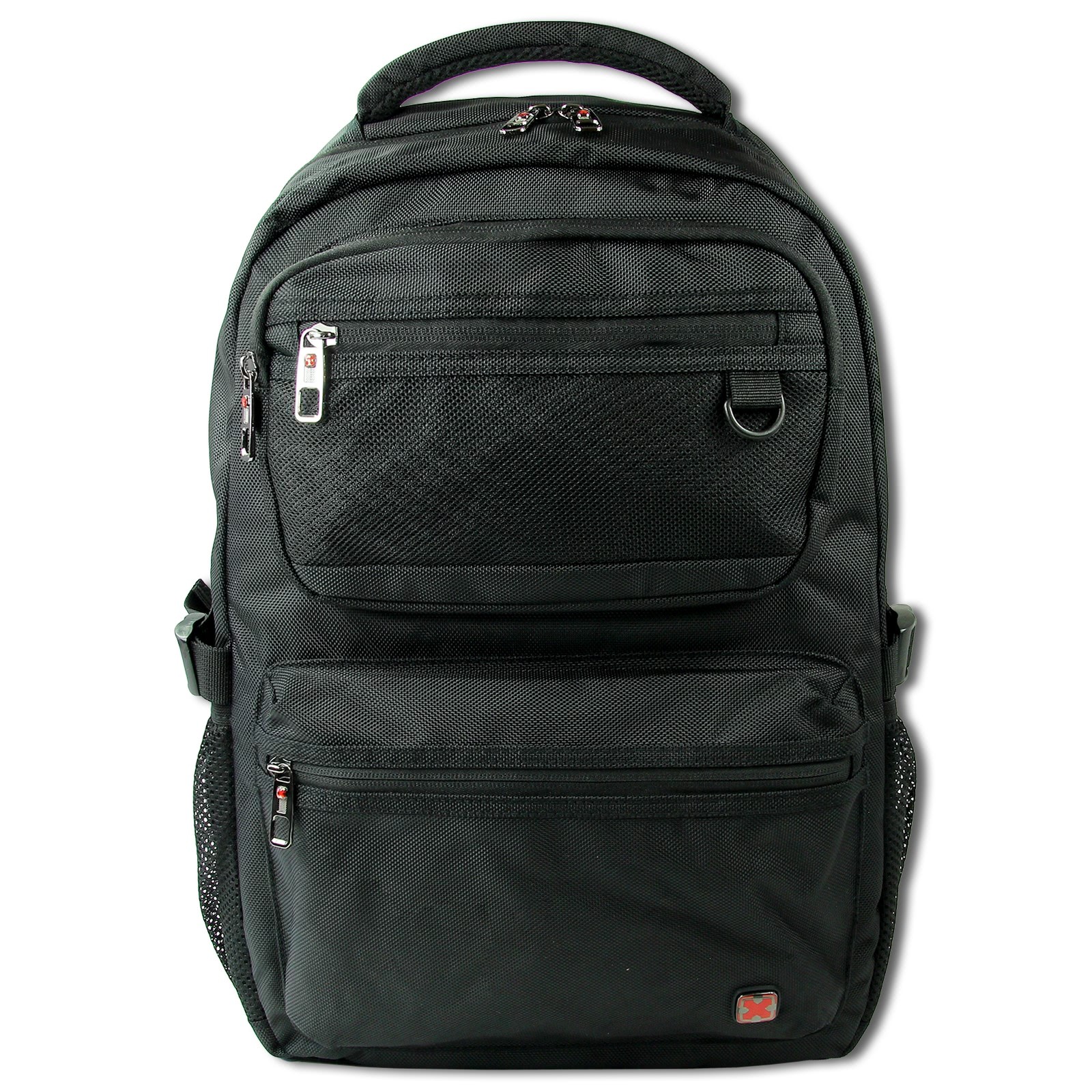 Travel N Meet Laptoprucksack, Rucksack gepolstert schwarz Herren ORD4218S