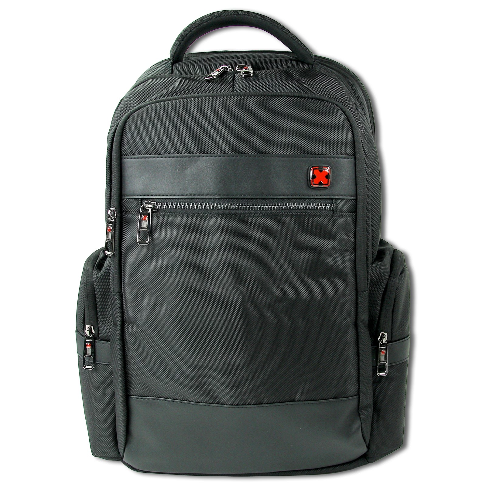 Travel N Meet Freizeitrucksack, Rucksack gepolstert schwarz Herren ORD4220S