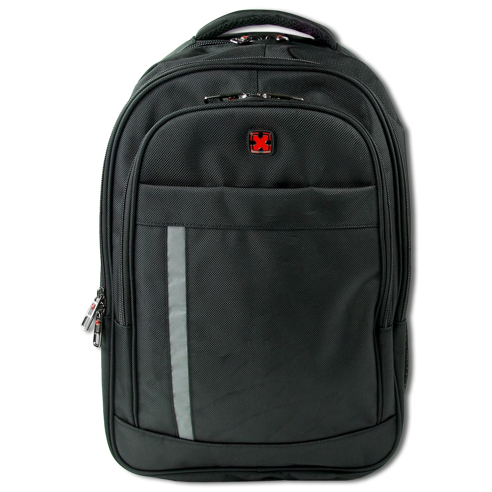 Travel N Meet Laptoprucksack, Rucksack gepolstert schwarz Herren ORD4222S
