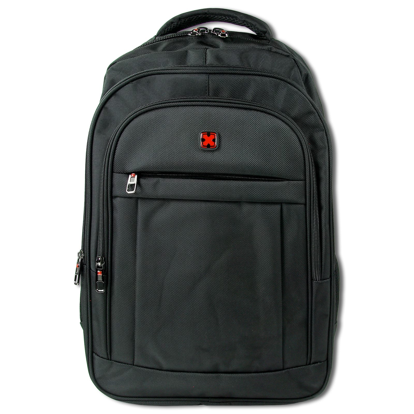 Travel N Meet Businessrucksack, Rucksack gepolstert schwarz Herren ORD4223S